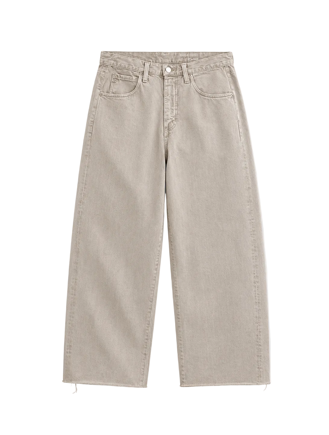 Hattie Crop Jean Light Taupe
