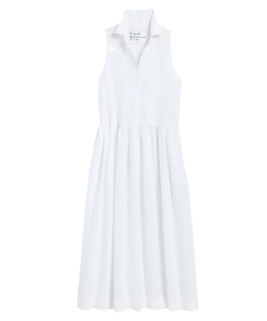 Daphne Popover Sleeveless Shirtdress
