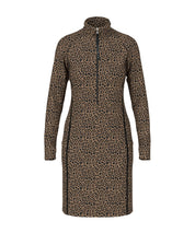 Marc Cain Sport Half-Zip Dress Animal Print