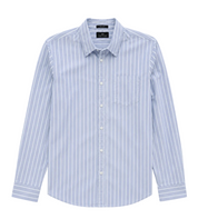 Dean Oxford Shirt Blue & White Stripe