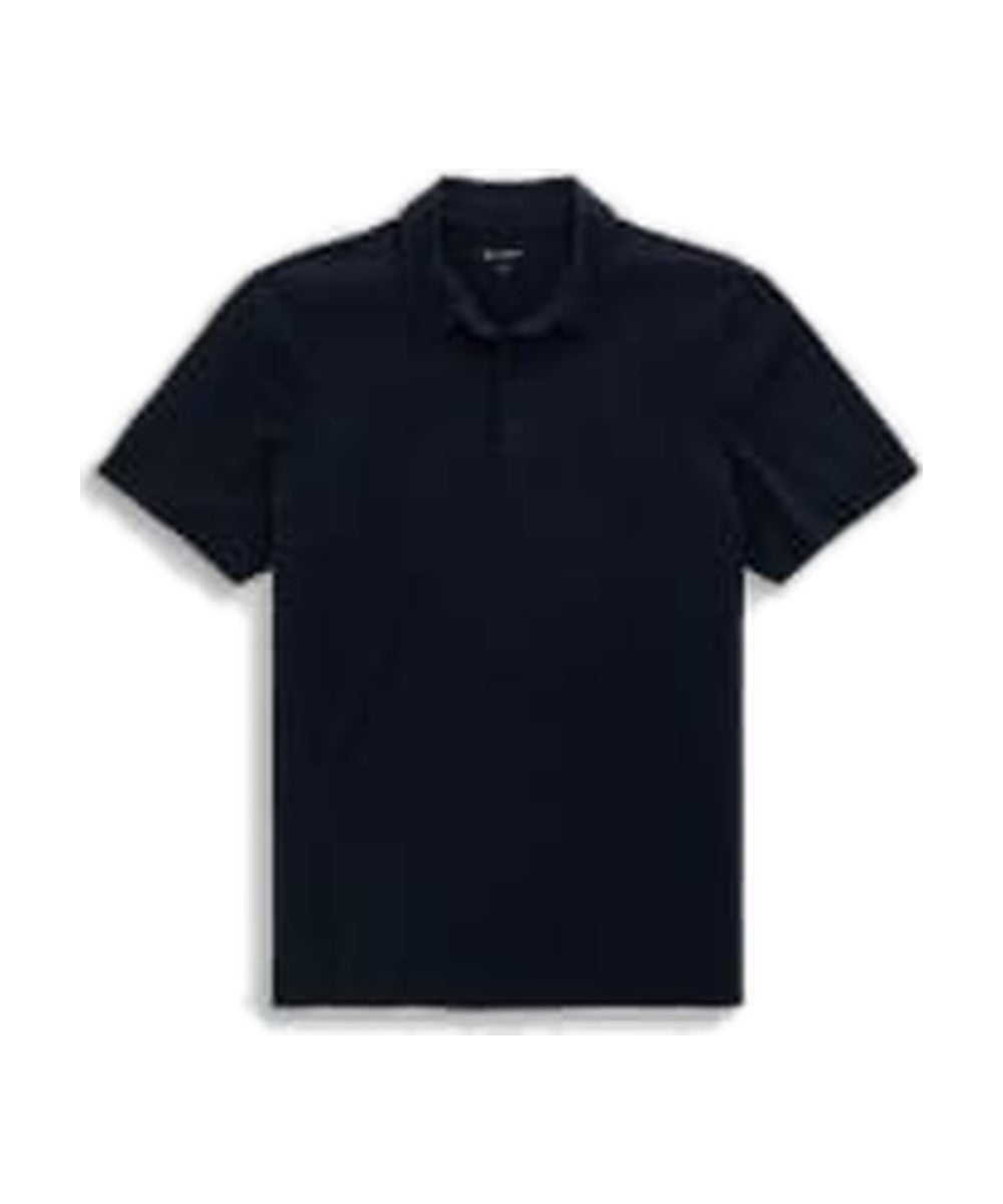 AG Jeans Men's Bryce Short-Sleeve Polo Deep Navy