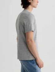 Bryce S/S Henley Heather Grey