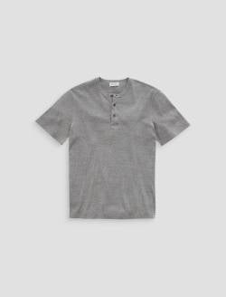 Bryce S/S Henley Heather Grey