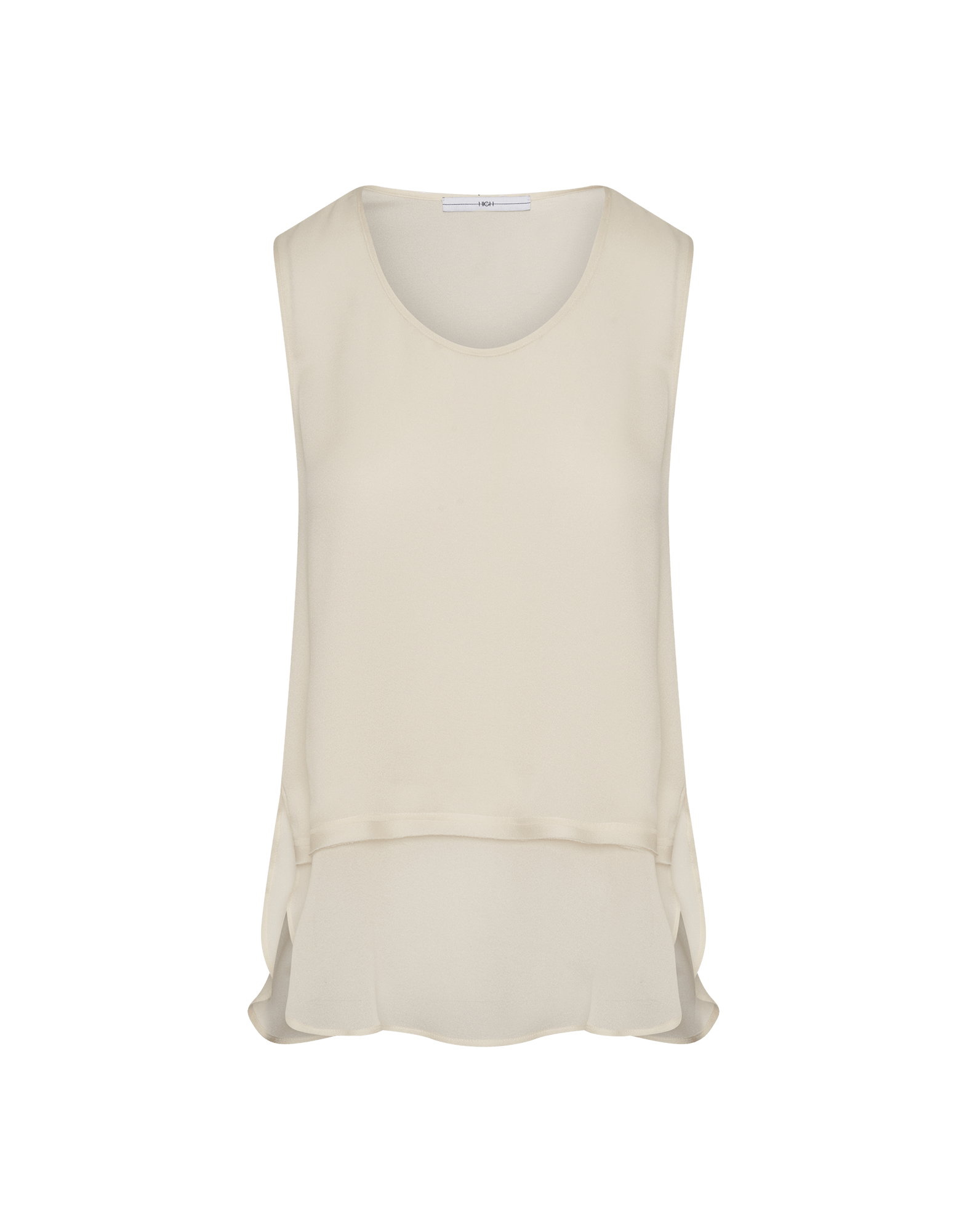 Recital sleeveless tank in ivory