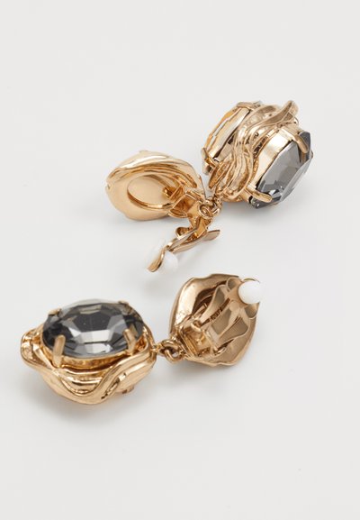 Fasto Earrings Metal & Glass
