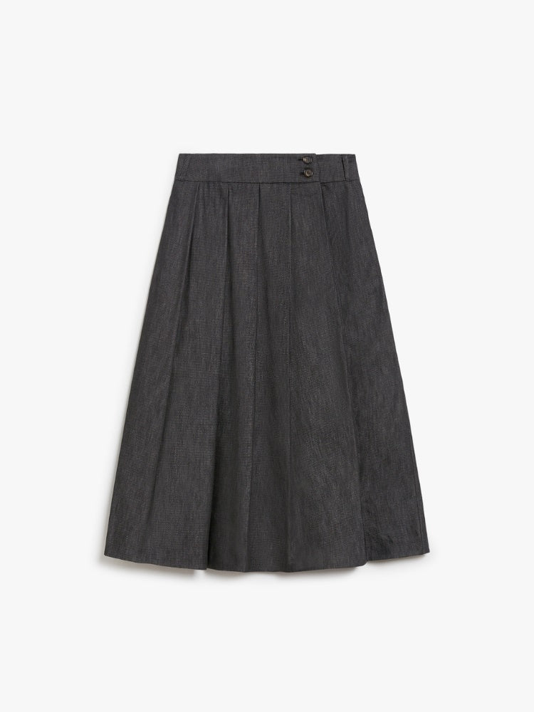 Moritz Denim Pleated skirt