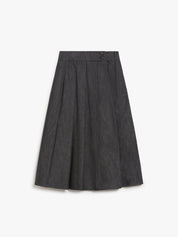 Moritz Denim Pleated skirt