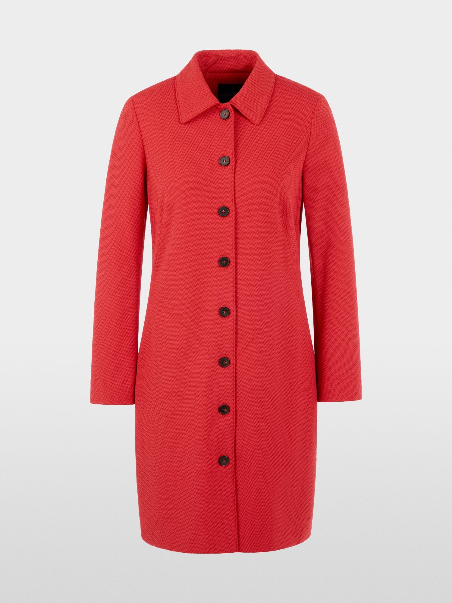 Textured Stretch Aurora Red Dress
