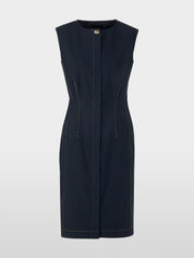 Denim-look dress