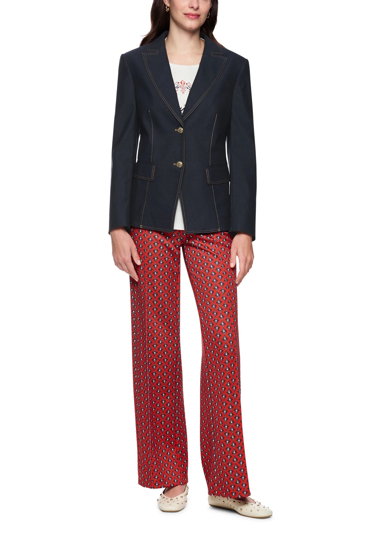 Denim-look Blazer