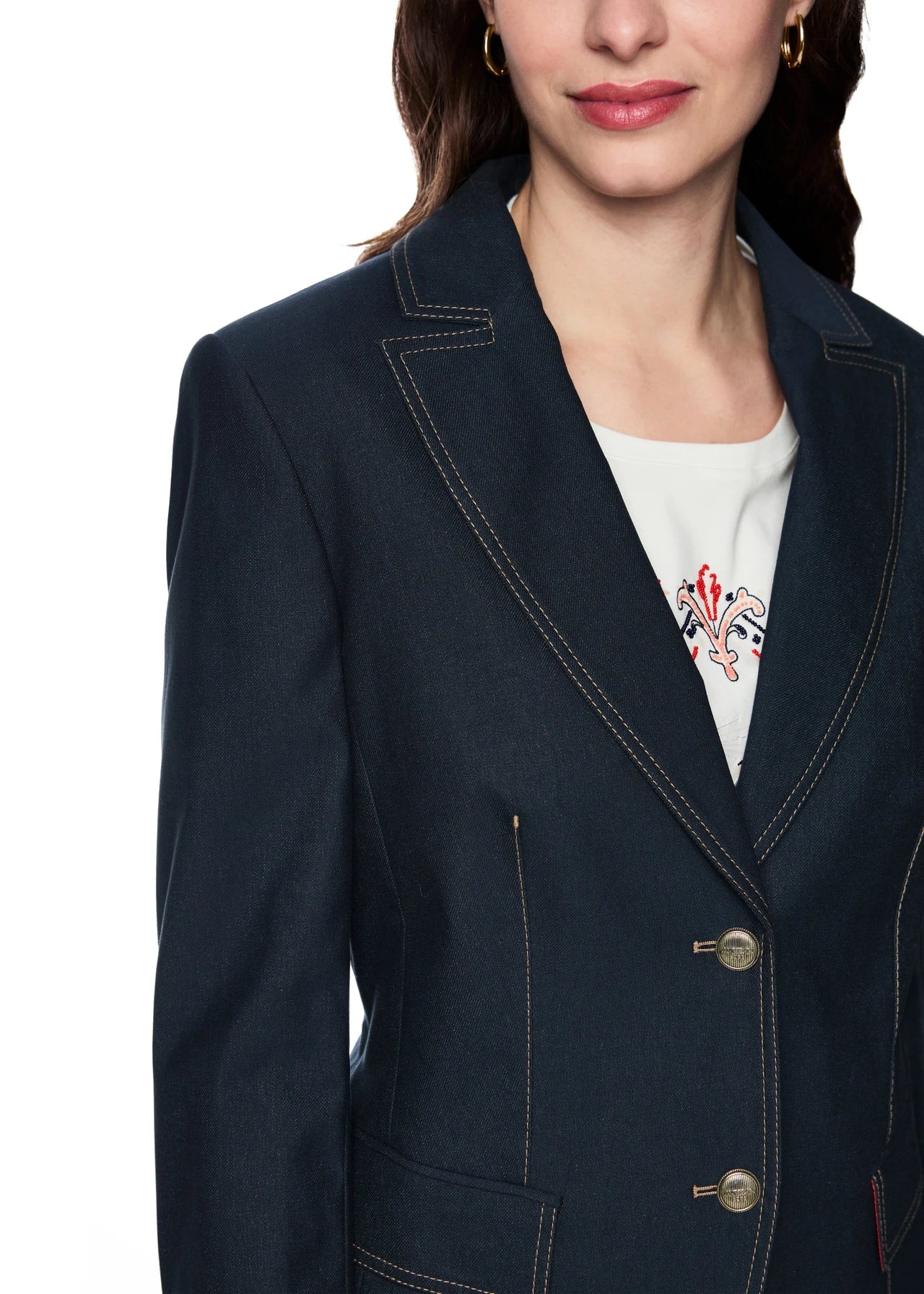 Denim-look Blazer