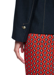 Denim-look Blazer