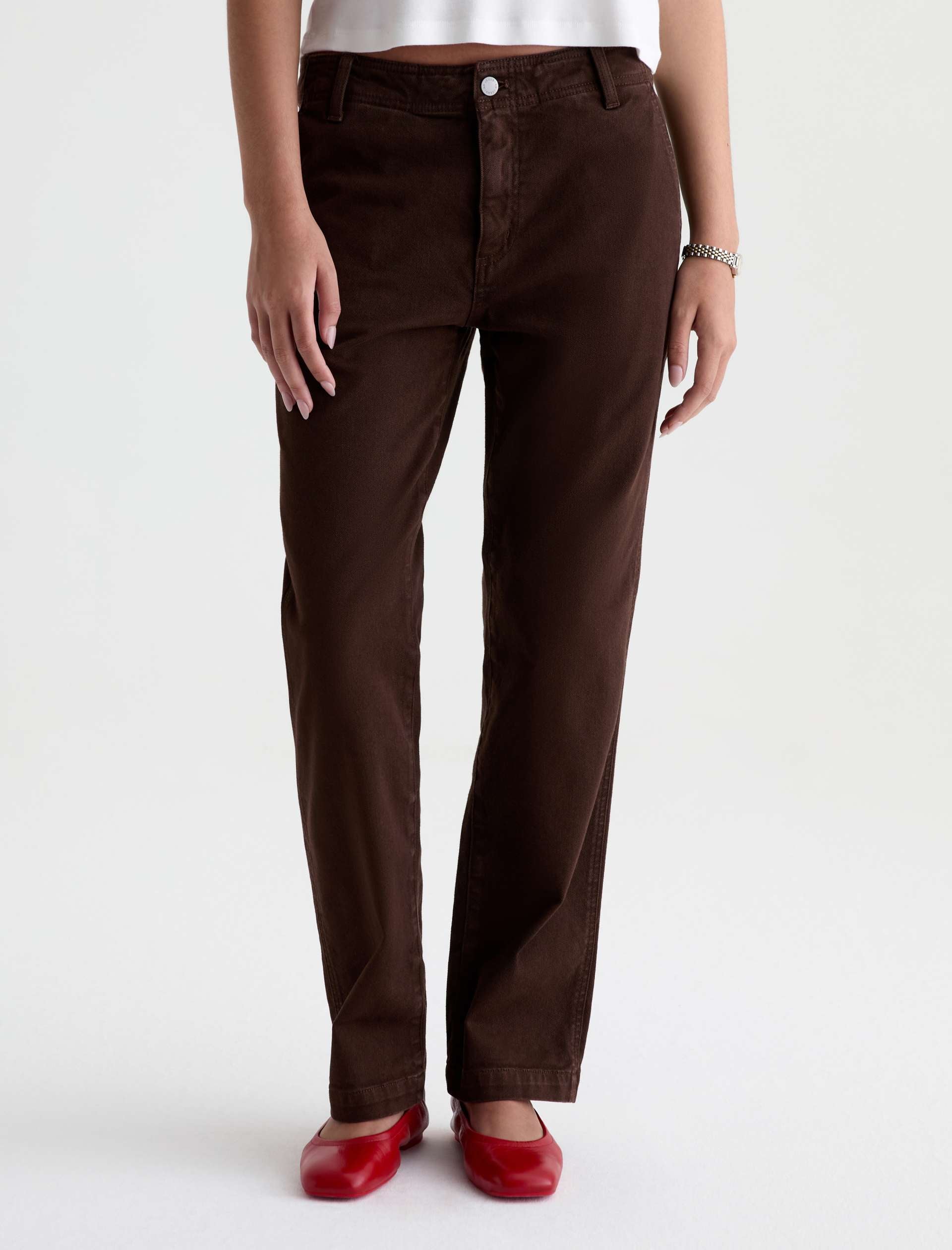 Brinley Pant Sulfur Wood Brown