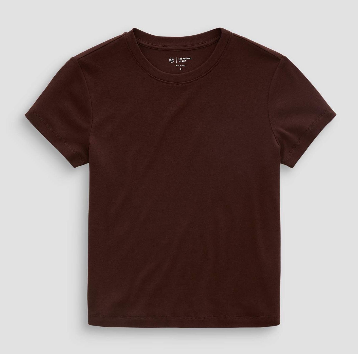 AG Jeans Sadie Crew Wood Brown
