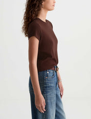 Sadie Crew Wood Brown