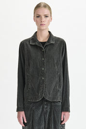 Green Cord Relaxed Jacket