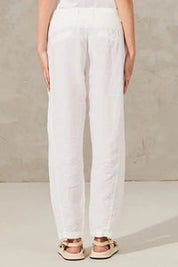 Linen slim pant