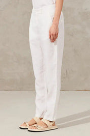 Linen slim pant