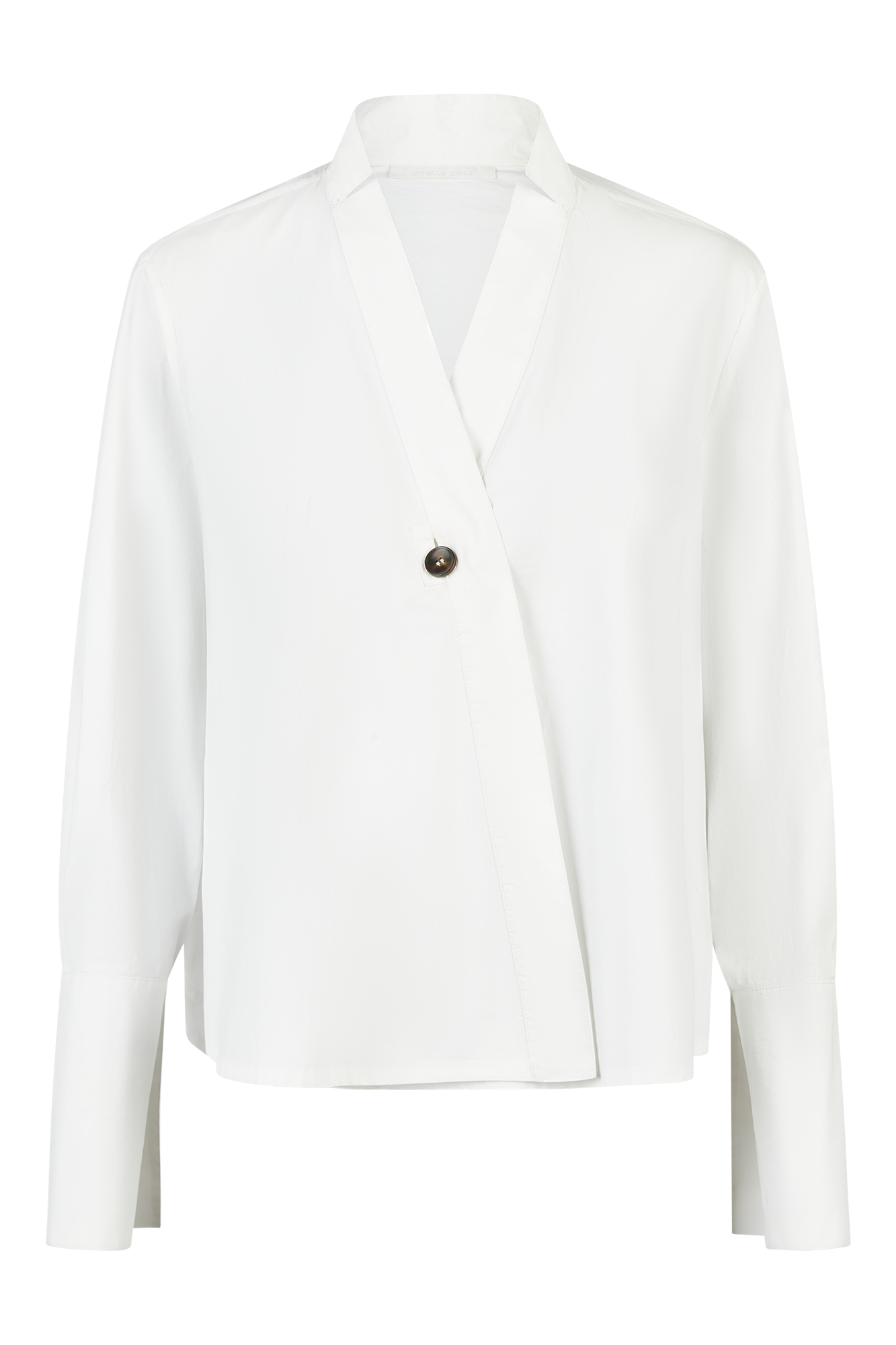 Casio White Cotton L/S Shirt