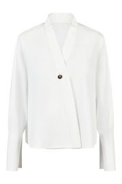 Casio White Cotton L/S Shirt