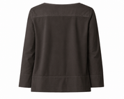 Tumis L/S Pocket Top Chocolate