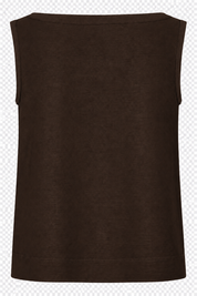 Tuli Chocolate S/Less top