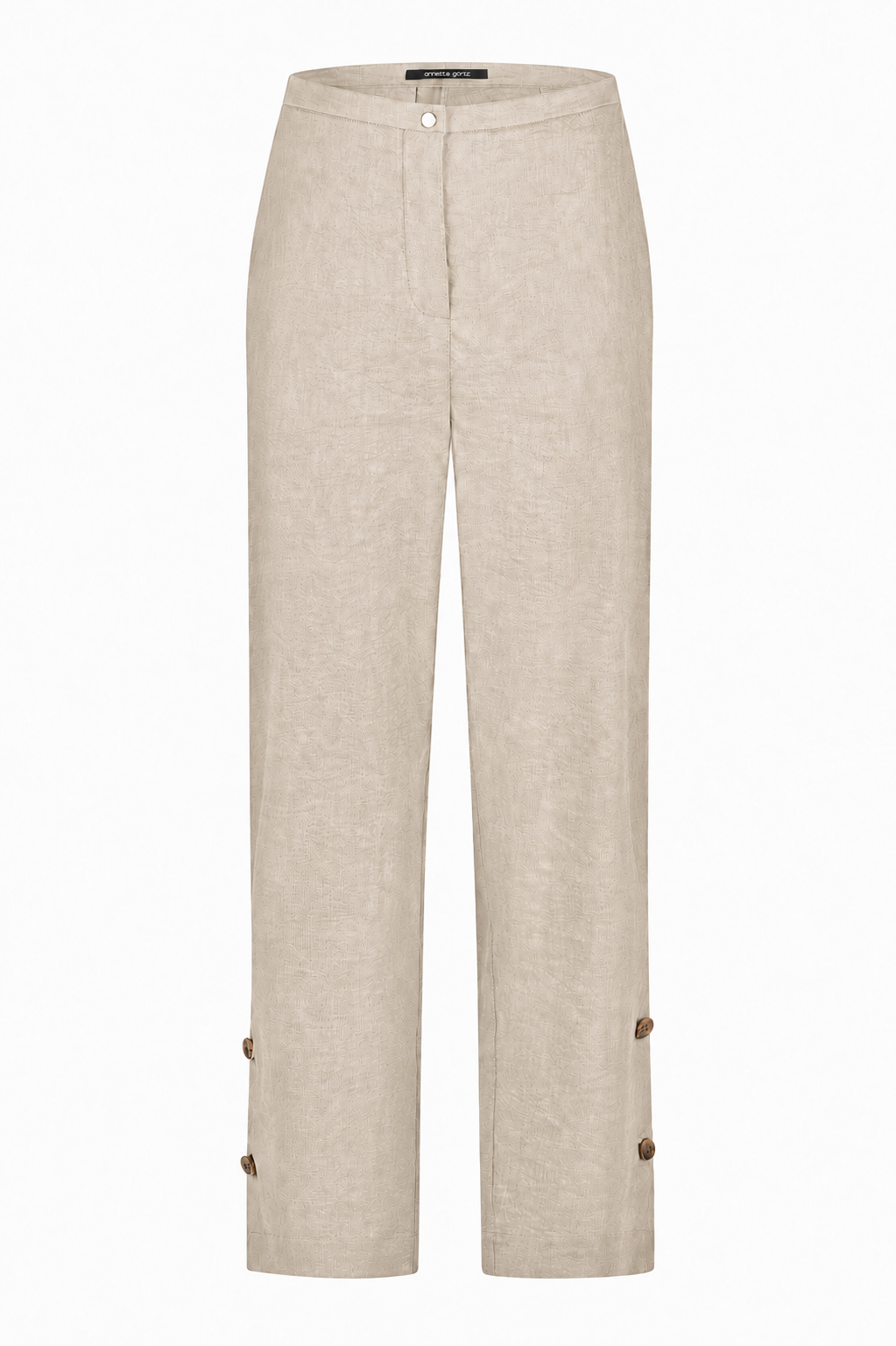 Bin Cream Button Pants