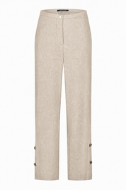 Bin Cream Button Pants