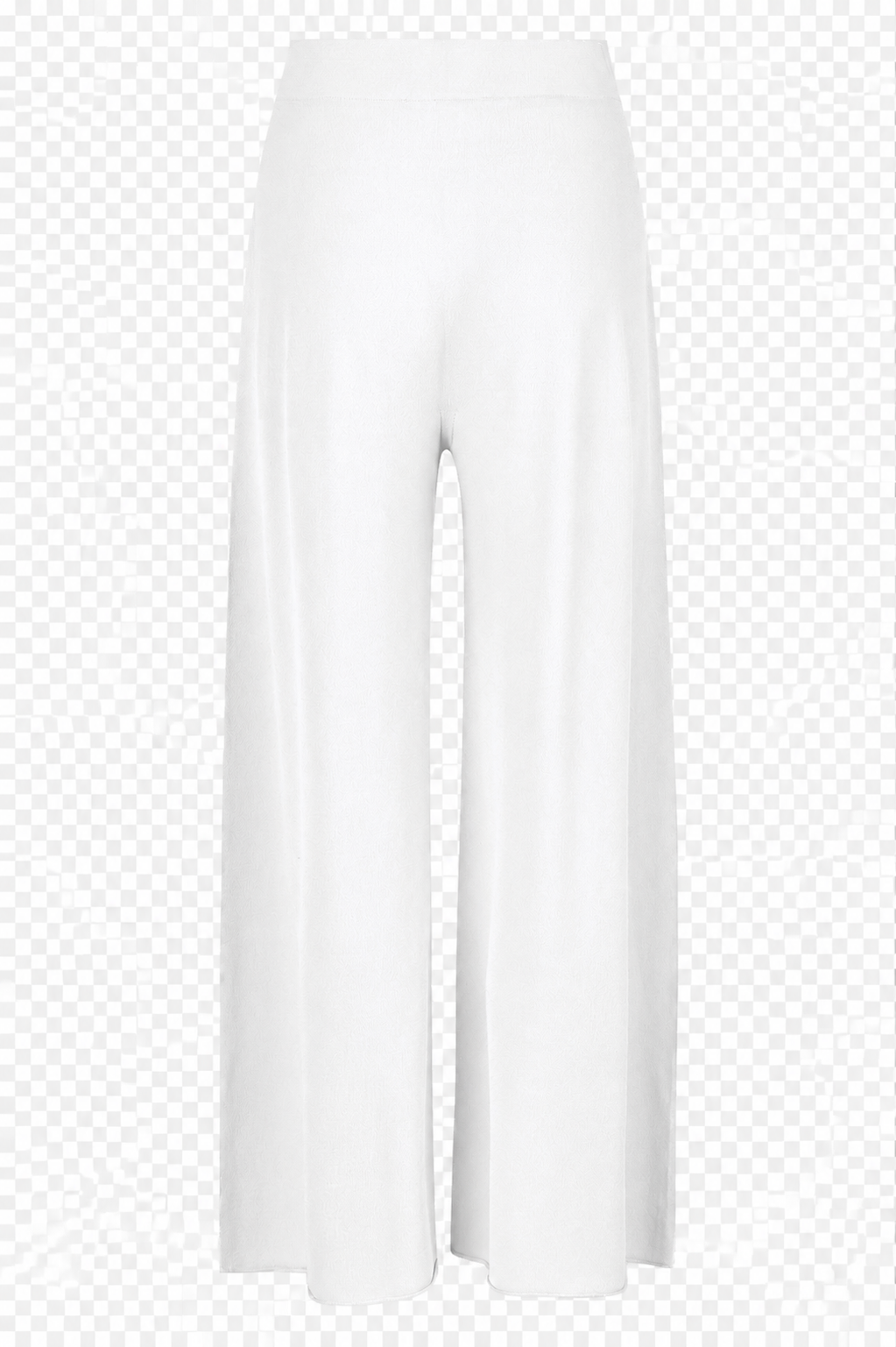 Grey White Flowing Knit Pants
