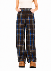 Laos Checked Twisted Pant