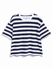 Perry NYC Crewneck Tee Nautical Stripe
