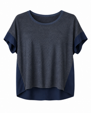 Linen box tee