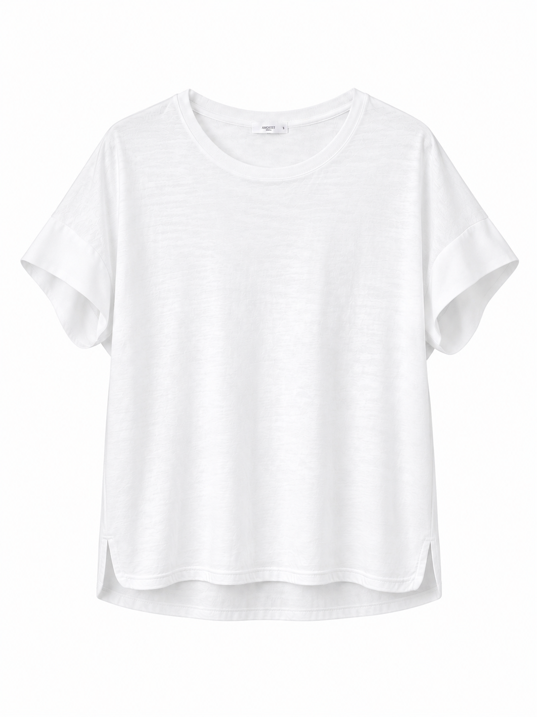 Linen box tee