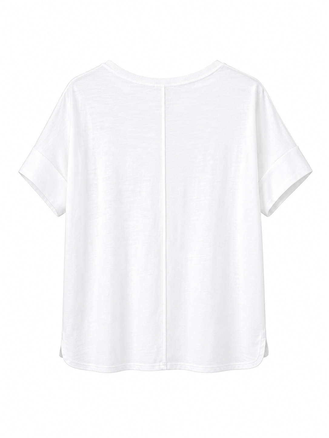 Linen box tee