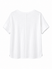 Linen box tee