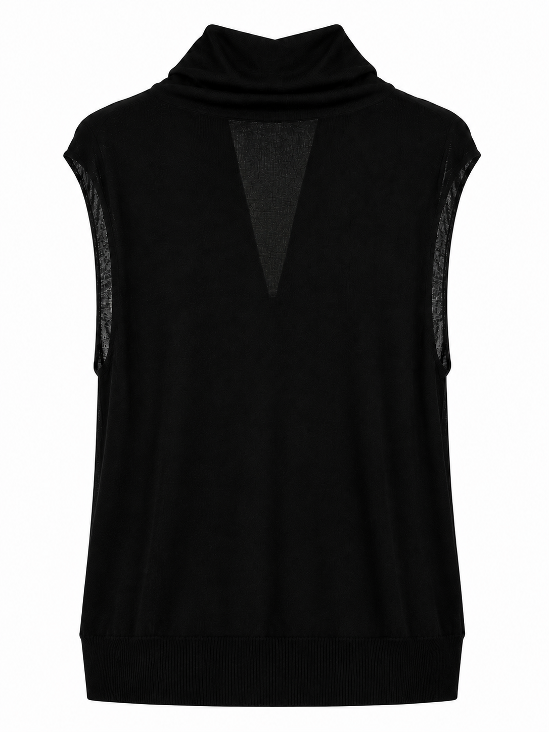 Mo Black Knit Top