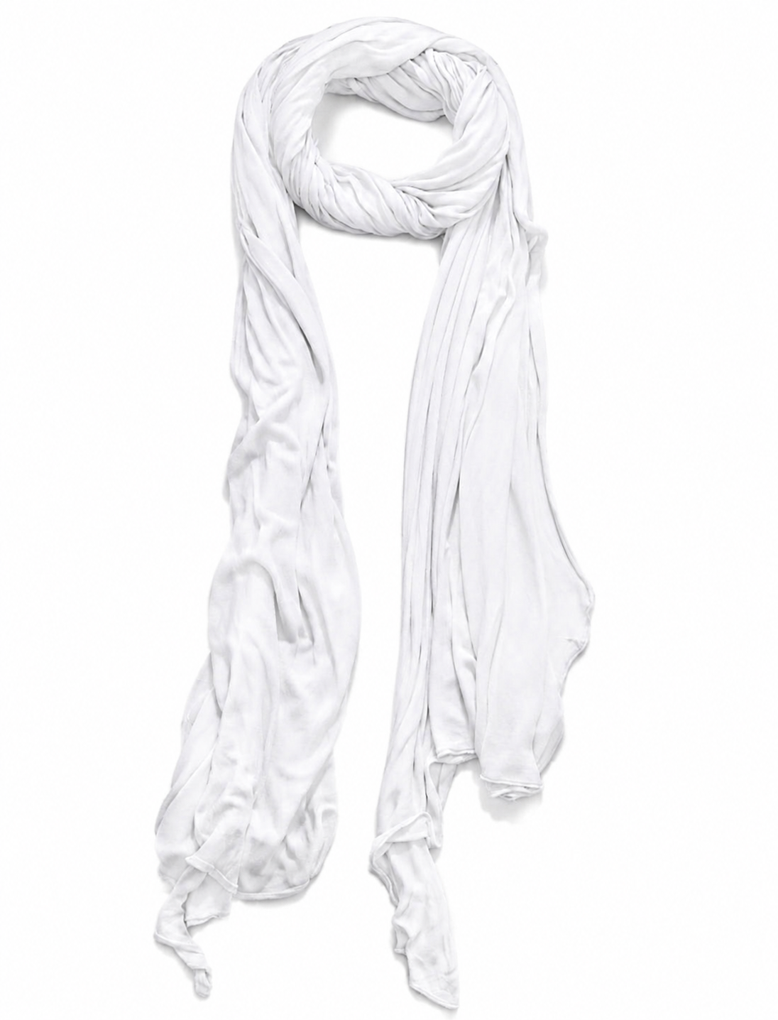 Scarf Fine Viscose White