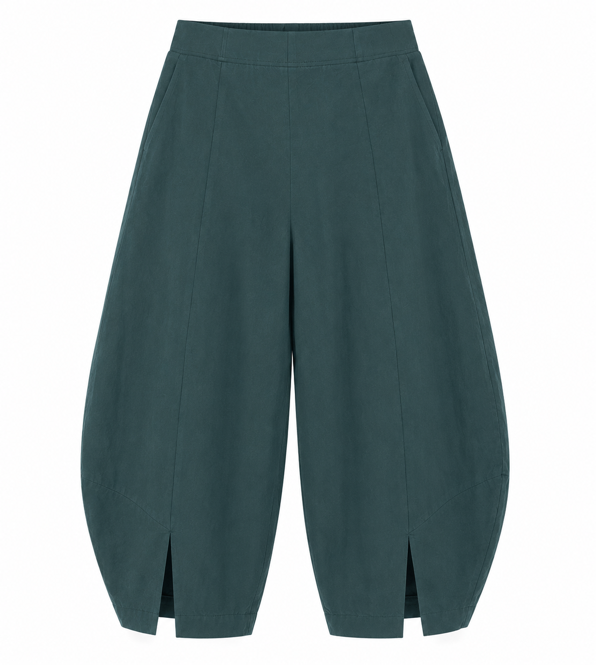 3440129 Barrel Leg Pants Green