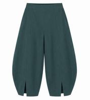 3440129 Barrel Leg Pants Green