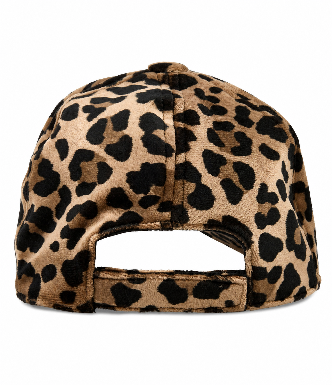 Cap Brown Leopard Print