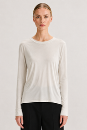 Long Sleeved Modal T-Shirt