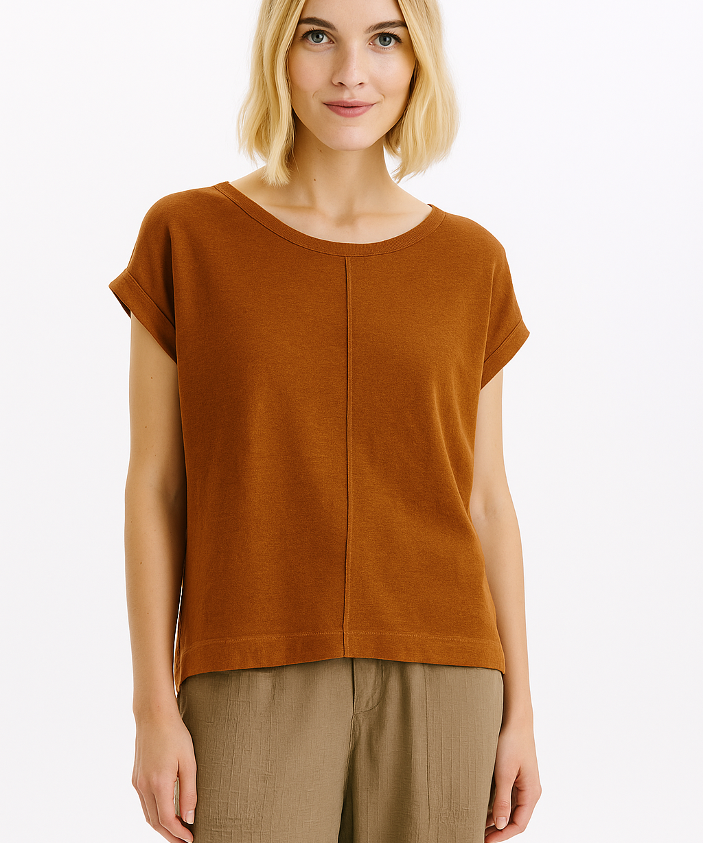 Knitted tee