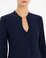 SNIPER Single-Breasted Jacket Navy