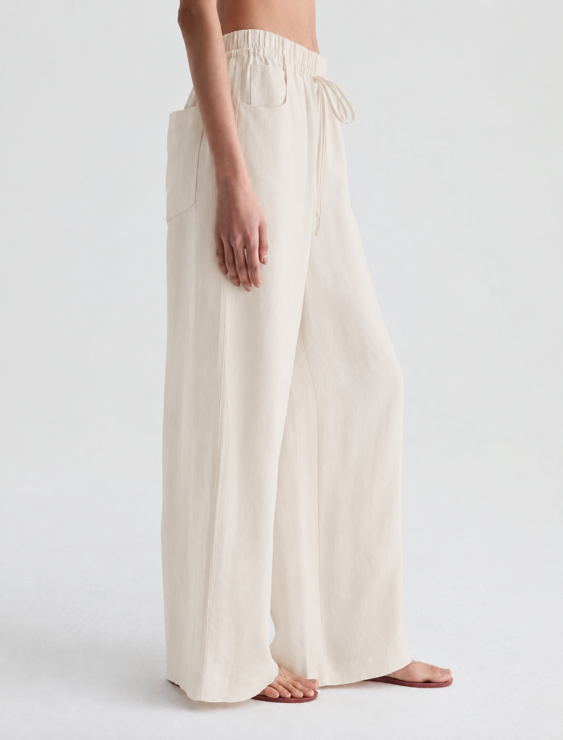 Century Cinched Champagne Pant