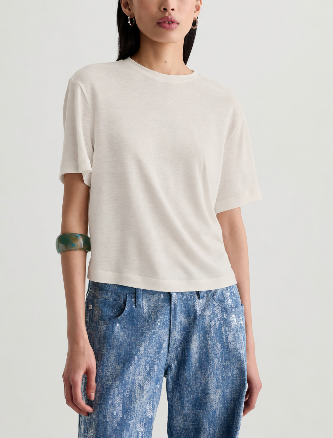 Charli Crew Powder Tshirt