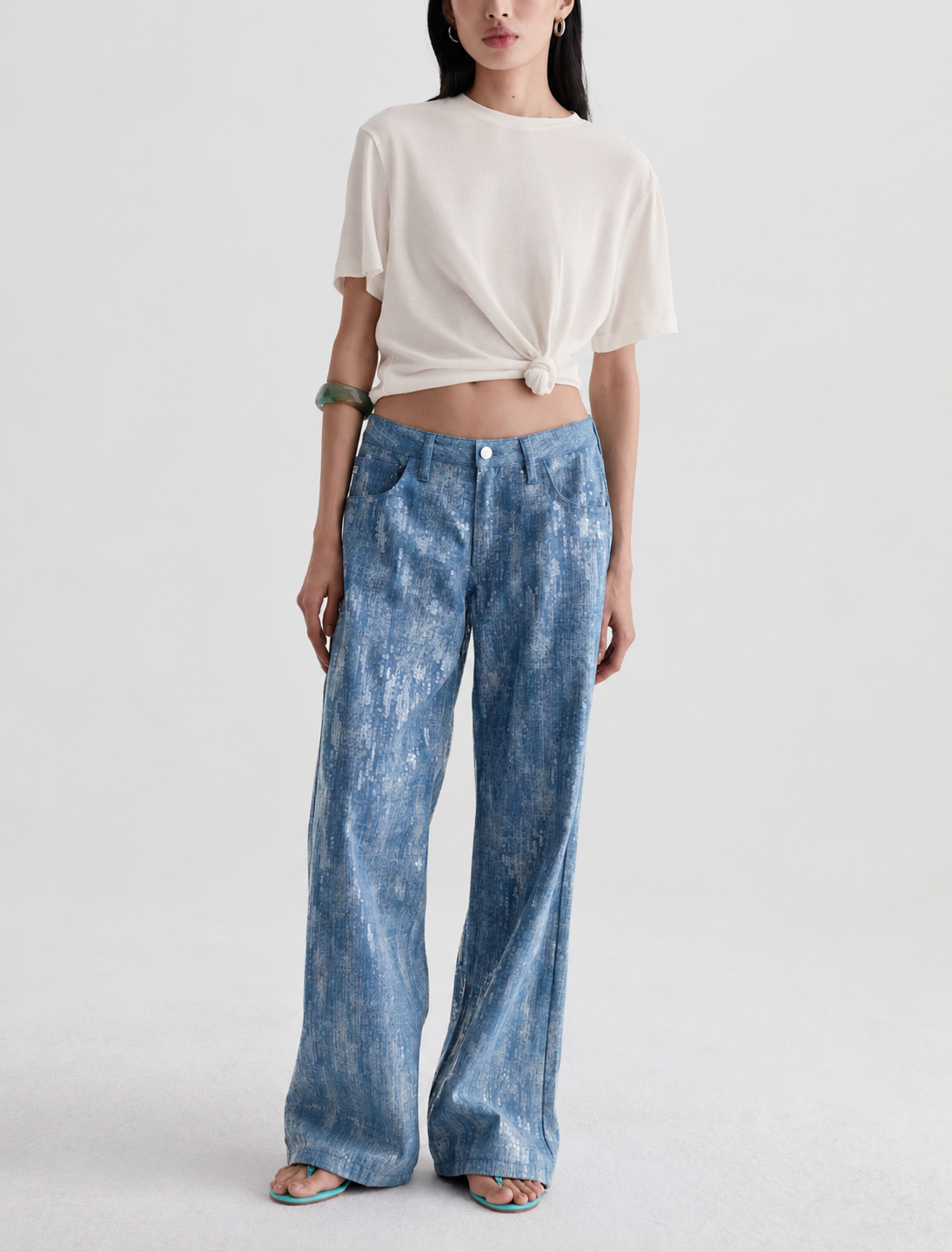 Charli Crew Powder Tshirt