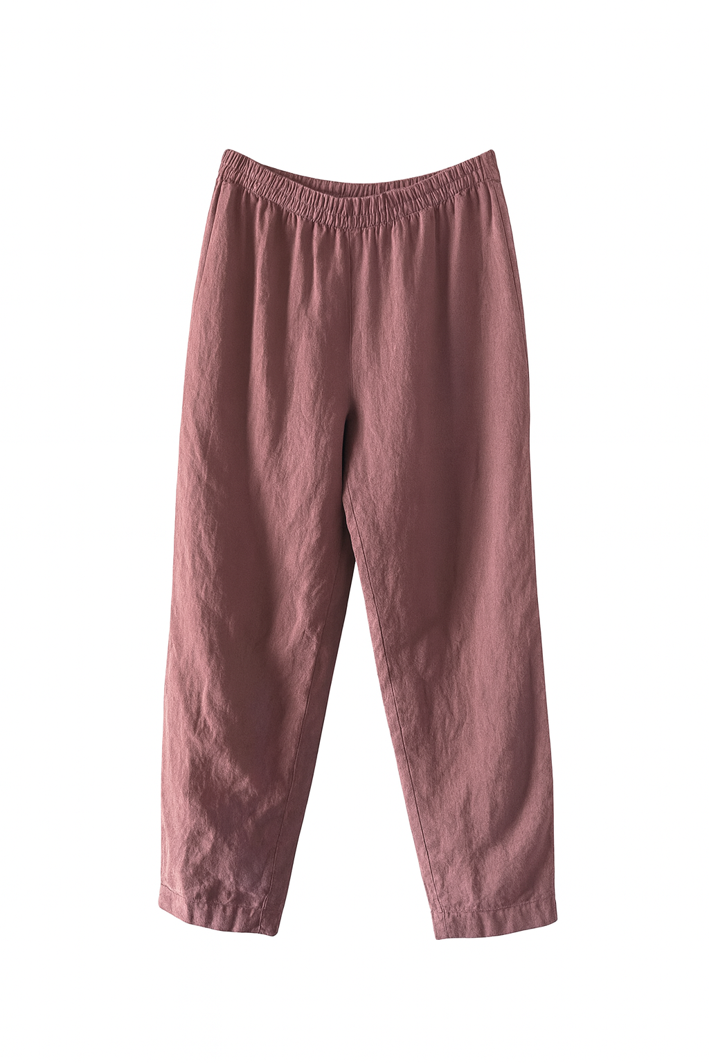 Linen slim pant
