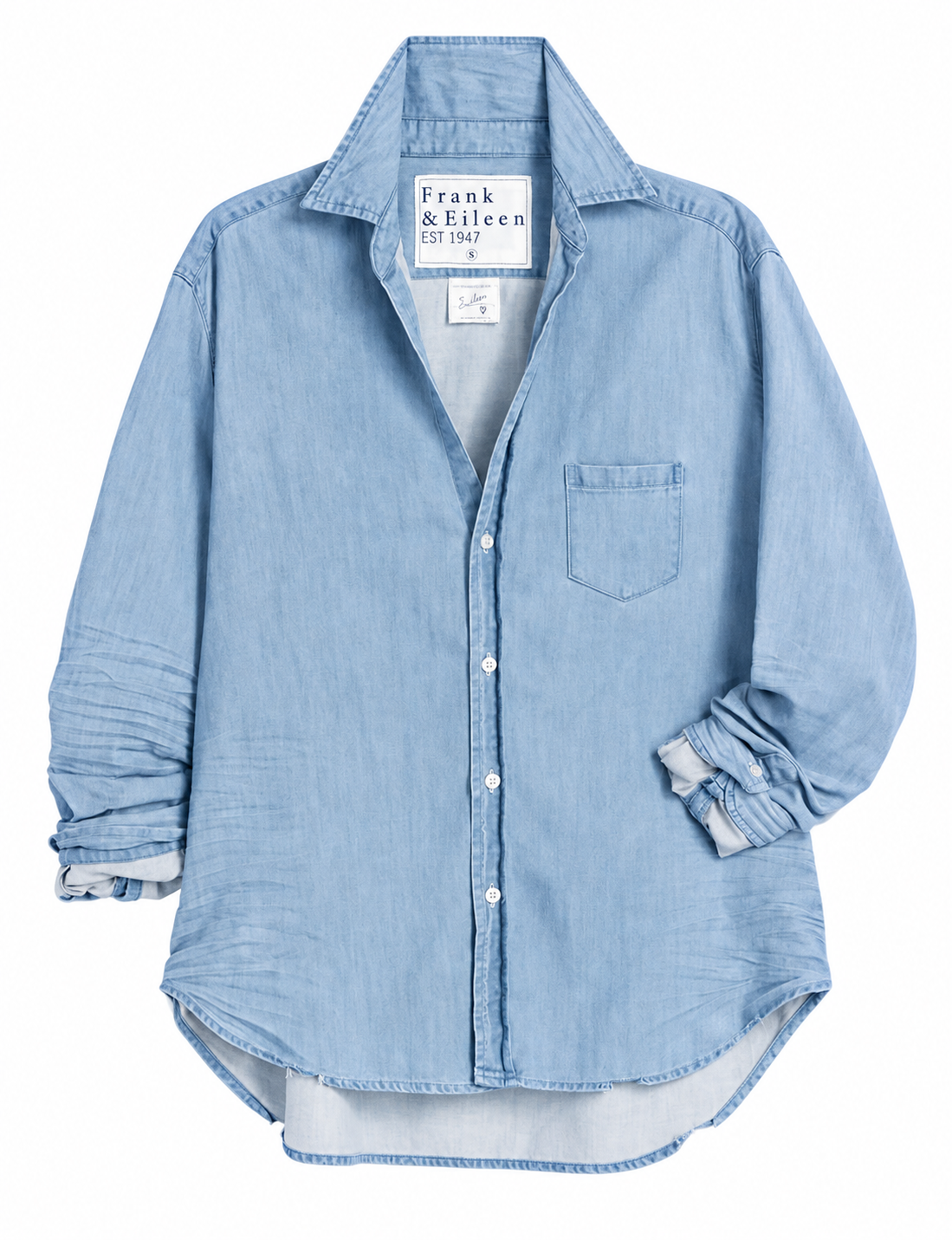Eileen Relaxed B/U Classic Blue Denim