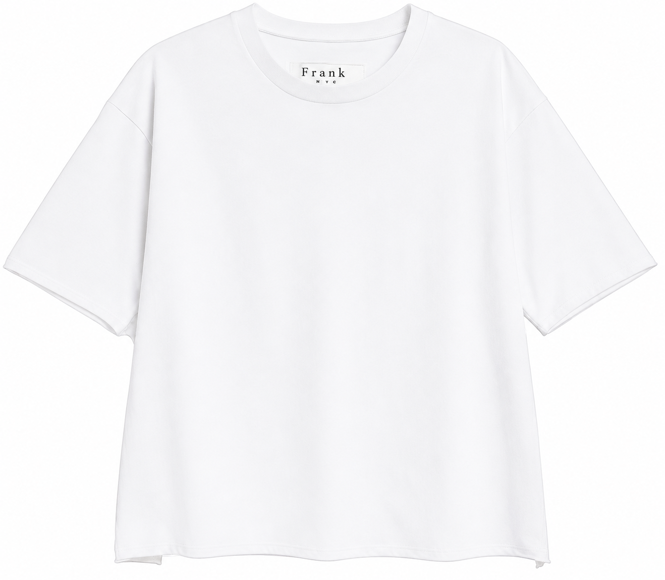 Perry NYC Crewneck Tee White