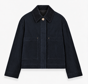 Aitna Cotton Jacket Dark Navy